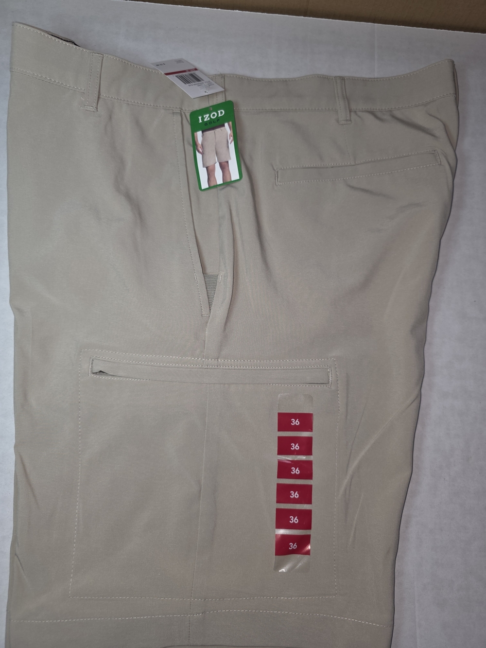 Izod Men’s Shorts in Khaki